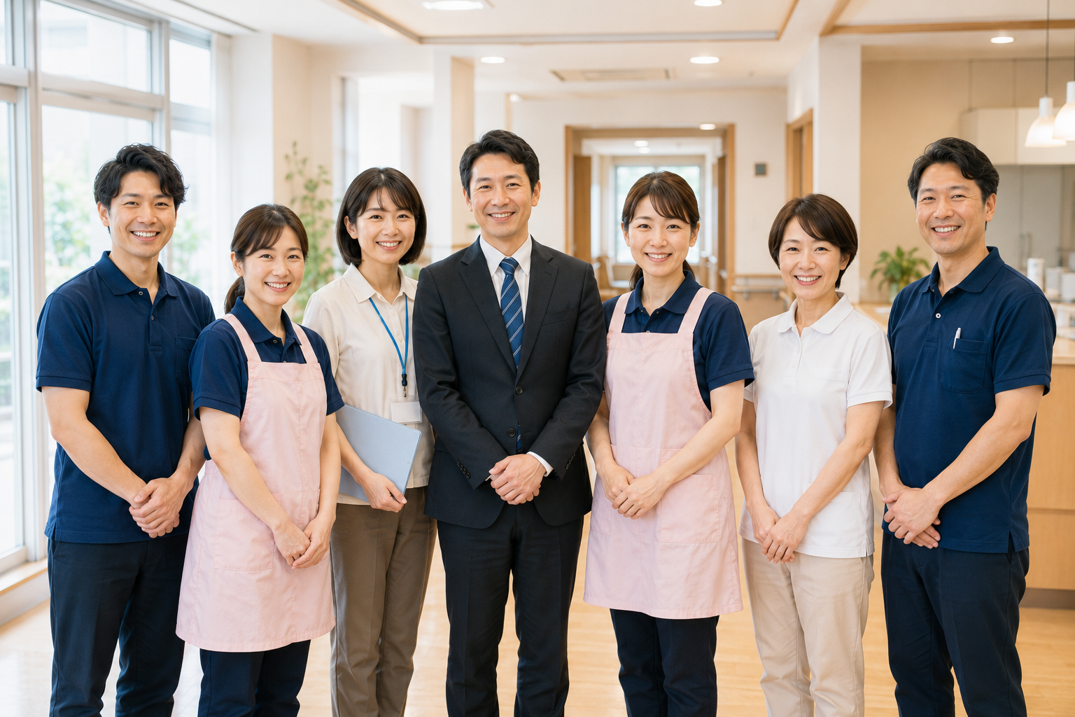 さまざまな介護・福祉事業所のスタッフ