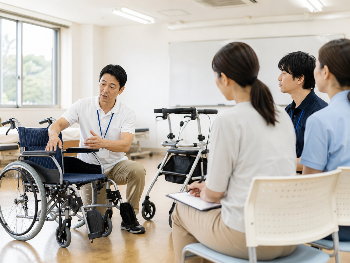 福祉用具専門相談員講習会の学習風景